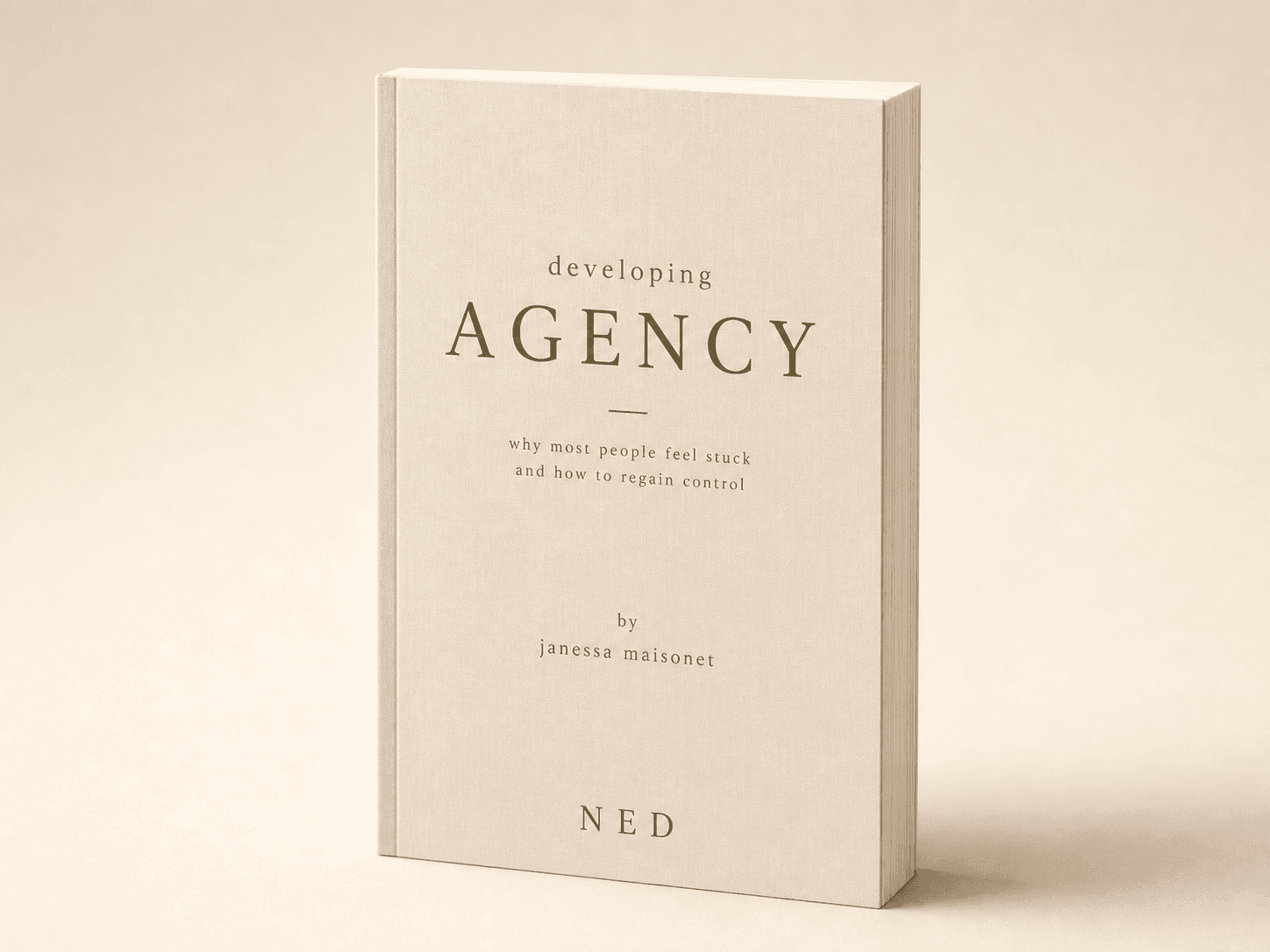 Developing Agency paperback book by Janessa Maisonet